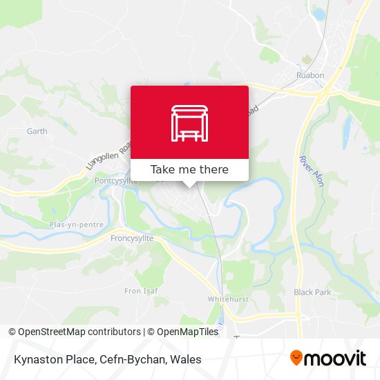 Kynaston Place, Cefn-Bychan map