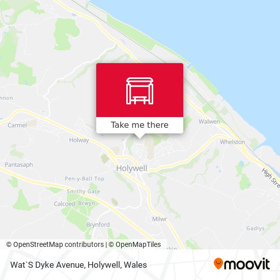 Wat`S Dyke Avenue, Holywell map