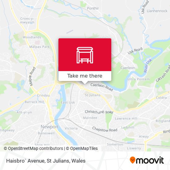 Haisbro` Avenue, St Julians map