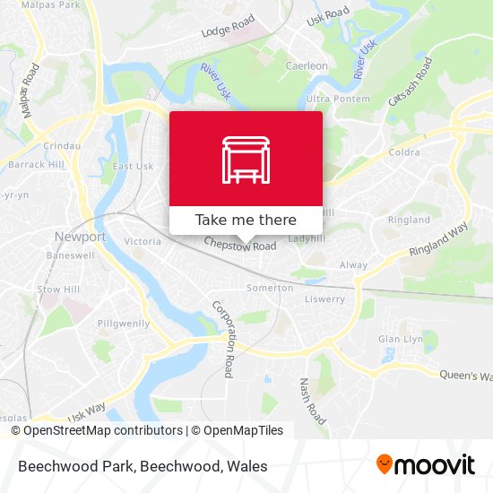 Beechwood Park, Beechwood map