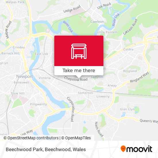 Beechwood Park, Beechwood map