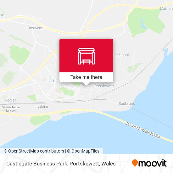 Castlegate Business Park, Portskewett map