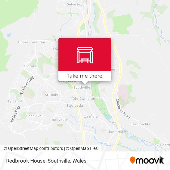 Redbrook House, Southville map