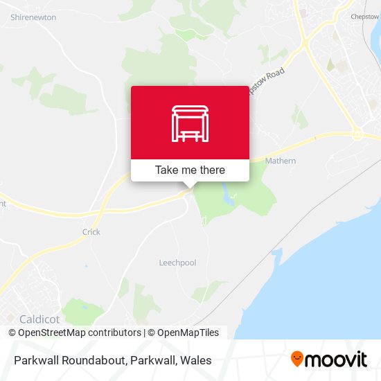 Parkwall Roundabout, Parkwall map