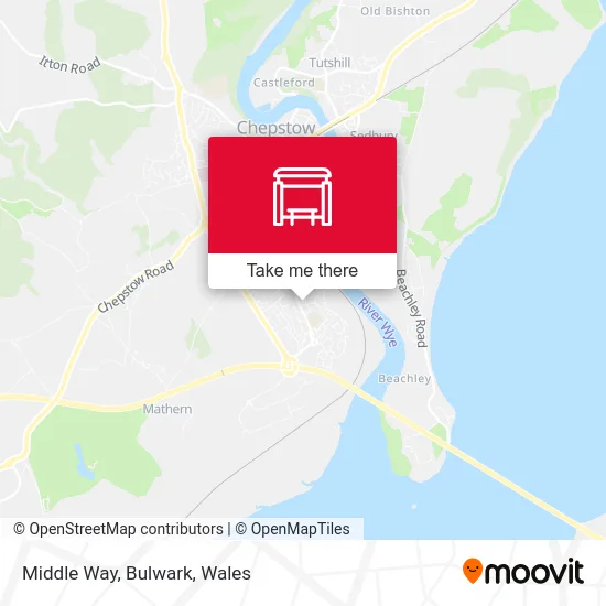 Middle Way, Bulwark map