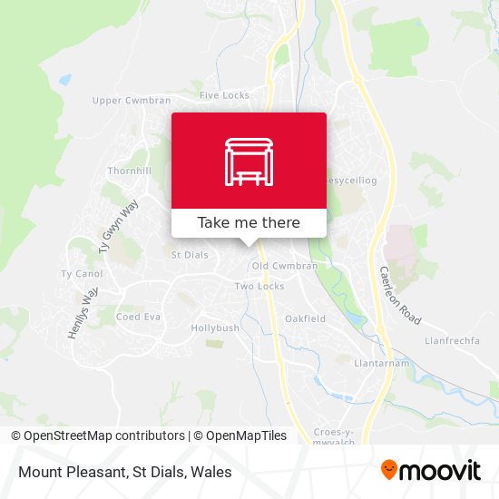 Mount Pleasant, St Dials map