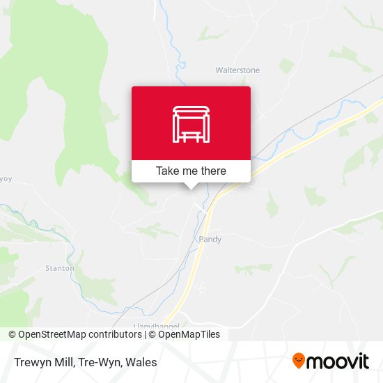 Trewyn Mill, Tre-Wyn map