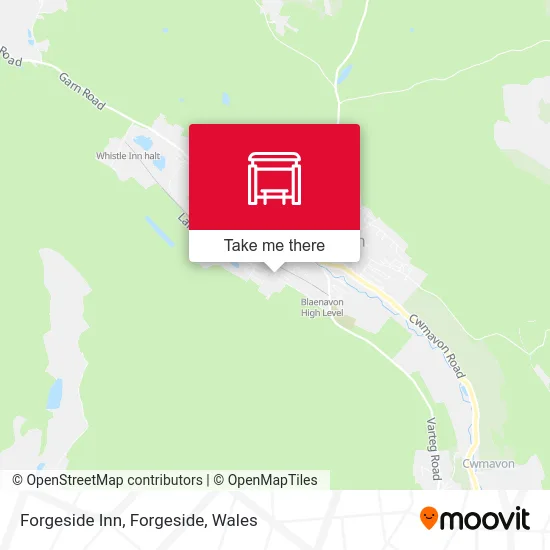 Forgeside Inn, Forgeside map