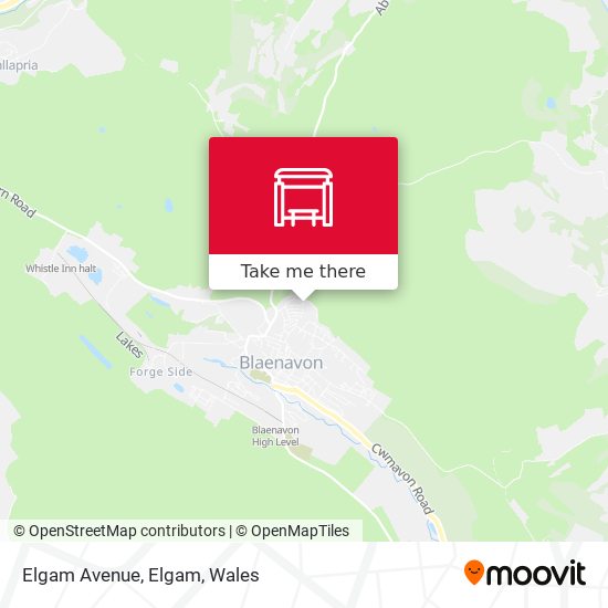 Elgam Avenue, Elgam map