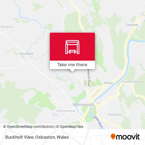 Buckholt View, Osbaston map