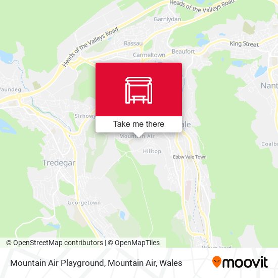 Mountain Air Playground, Mountain Air map