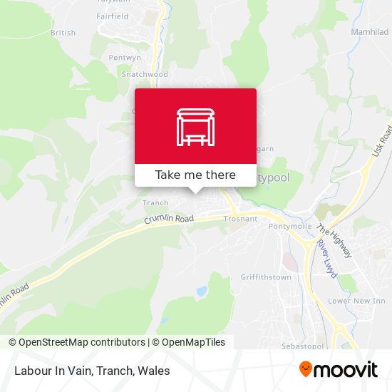 Labour In Vain, Tranch map
