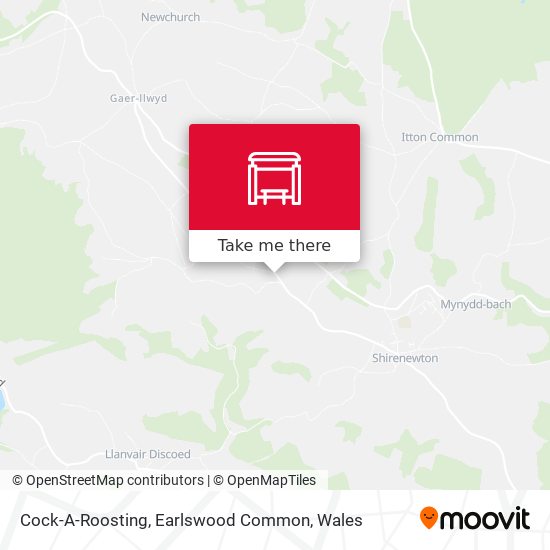 Cock-A-Roosting, Earlswood Common map