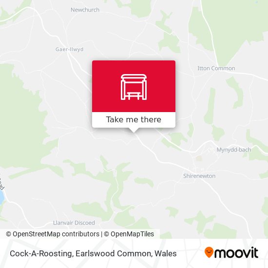 Cock-A-Roosting, Earlswood Common map