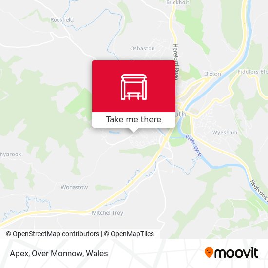 Apex, Over Monnow map