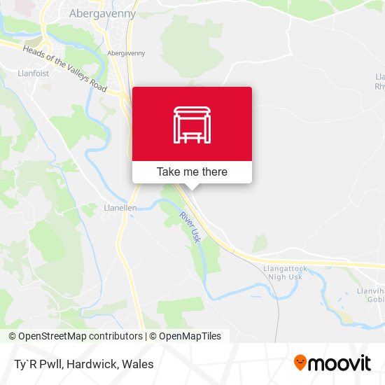Ty`R Pwll, Hardwick map