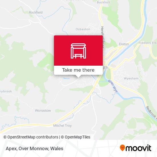 Apex, Over Monnow map