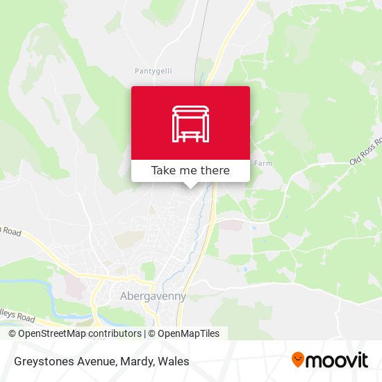 Greystones Avenue, Mardy map
