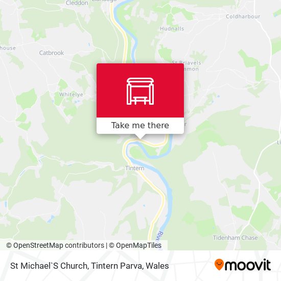 St Michael`S Church, Tintern Parva map