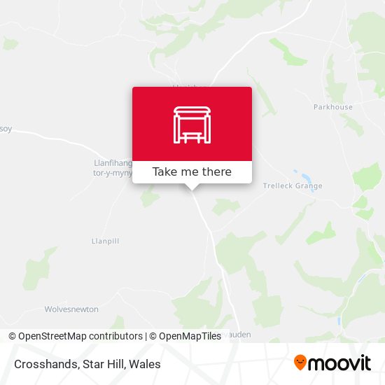 Crosshands, Star Hill map