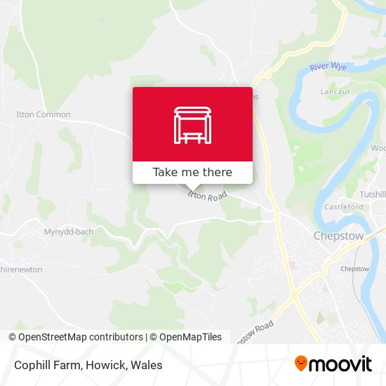 Cophill Farm, Howick map
