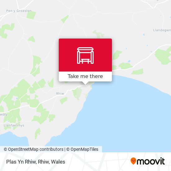 Plas Yn Rhiw, Rhiw map