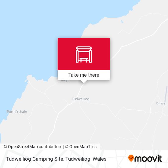 Tudweiliog Camping Site, Tudweiliog map