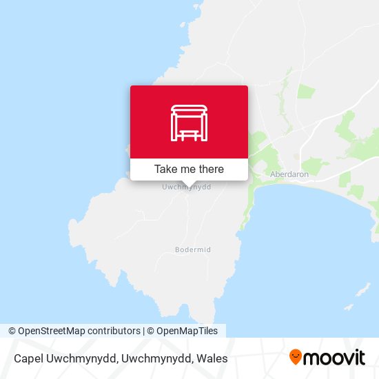 Capel Uwchmynydd, Uwchmynydd map
