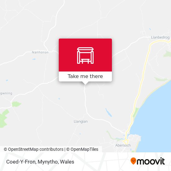 Coed-Y-Fron, Mynytho map
