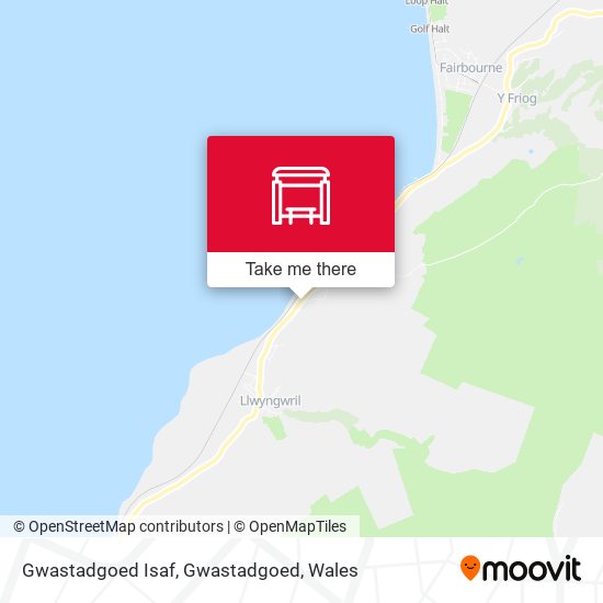 Gwastadgoed Isaf, Gwastadgoed map