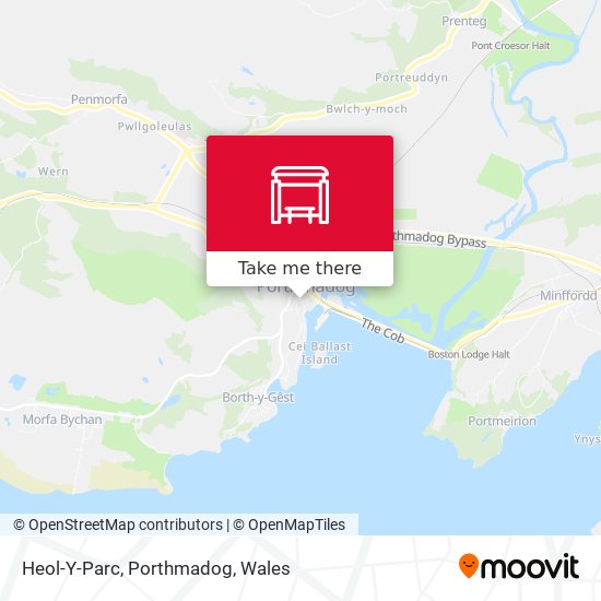 Heol-Y-Parc, Porthmadog map