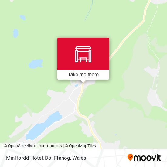 Minffordd Hotel, Dol-Ffanog map