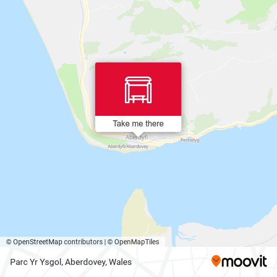 Parc Yr Ysgol, Aberdovey map