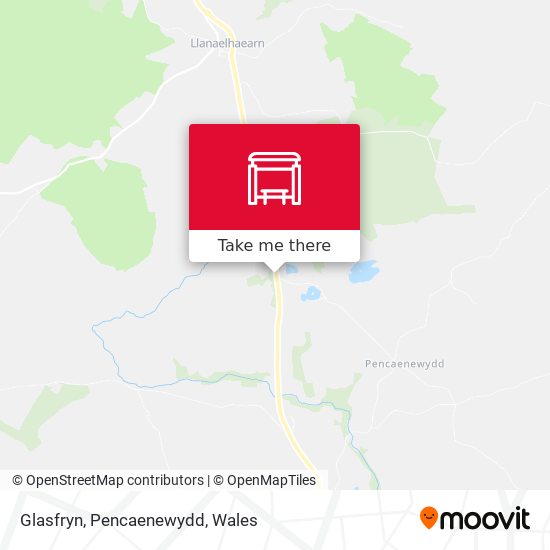 Glasfryn, Pencaenewydd map