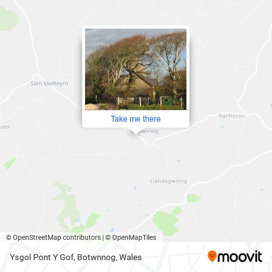 Ysgol Pont Y Gof, Botwnnog map