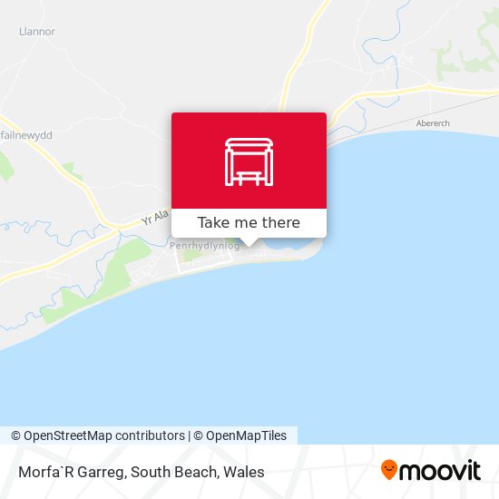Morfa`R Garreg, South Beach map