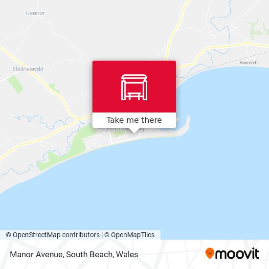 Manor Avenue, South Beach map