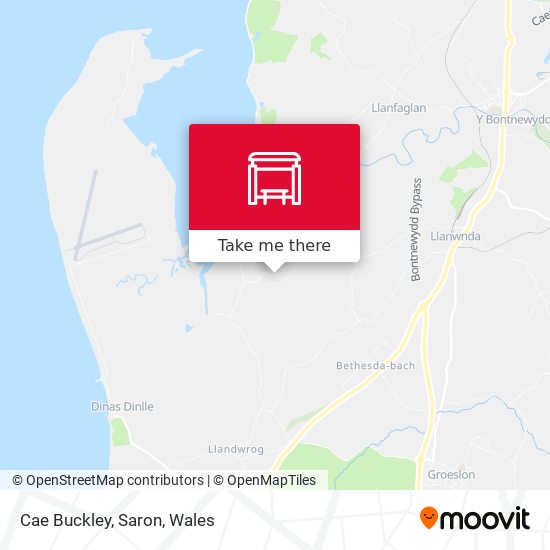 Cae Buckley, Saron map