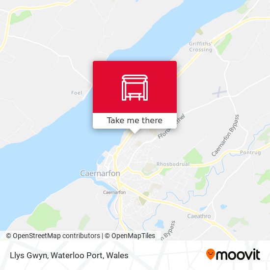 Llys Gwyn, Waterloo Port map