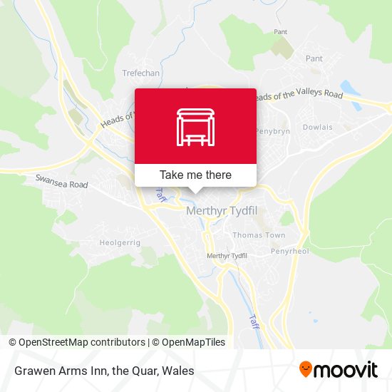 Grawen Arms Inn, the Quar map