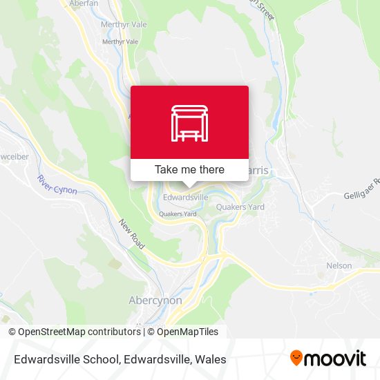 Edwardsville School, Edwardsville map