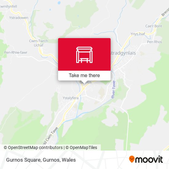 Gurnos Square, Gurnos map