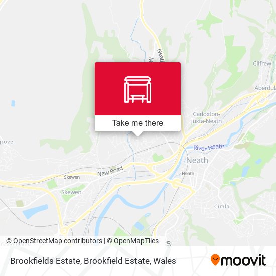 Brookfields Estate, Brookfield Estate map
