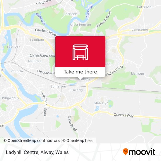 Ladyhill Centre, Alway map