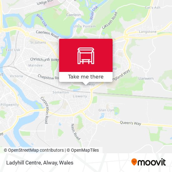 Ladyhill Centre, Alway map