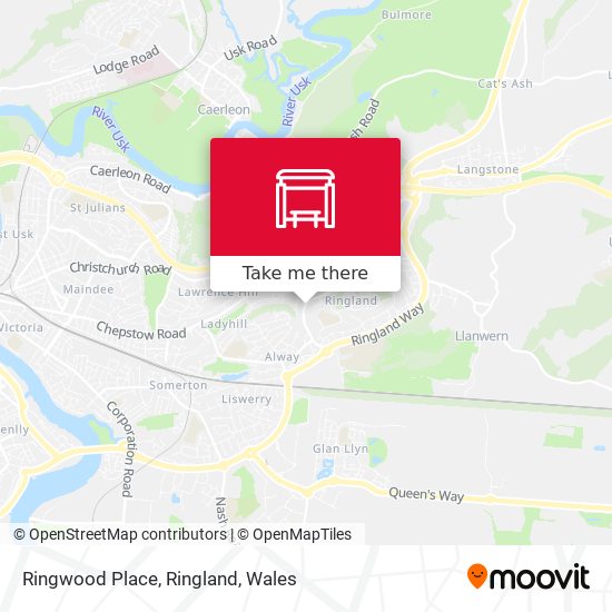 Ringwood Place, Ringland map