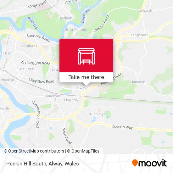 Penkin Hill South, Alway map