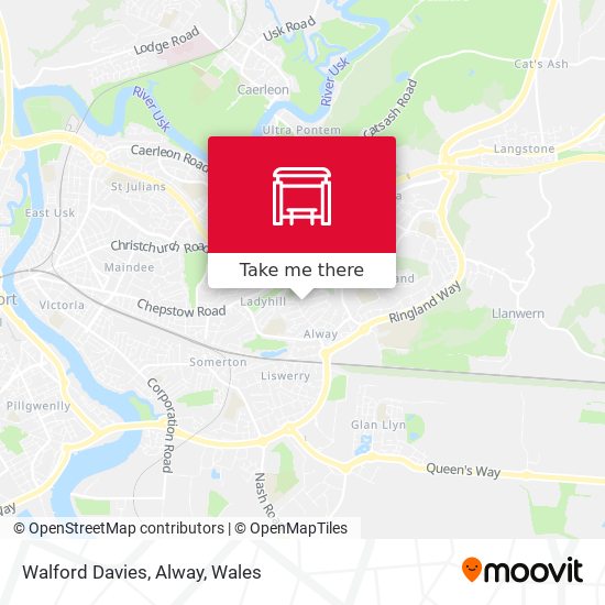 Walford Davies, Alway map