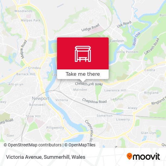 Victoria Avenue, Summerhill map