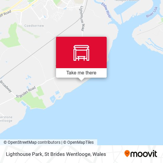Lighthouse Park, St Brides Wentlooge map